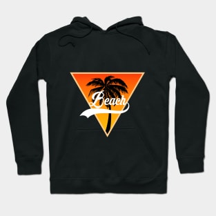 Coole Beach Design Hoodie